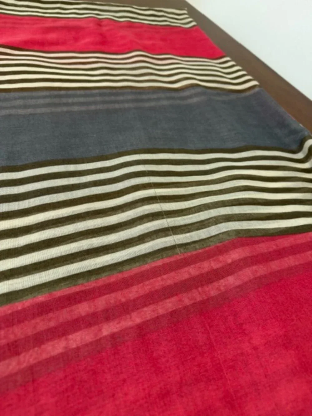 Old Navy Multicolor Striped Print Wrap Scarf.